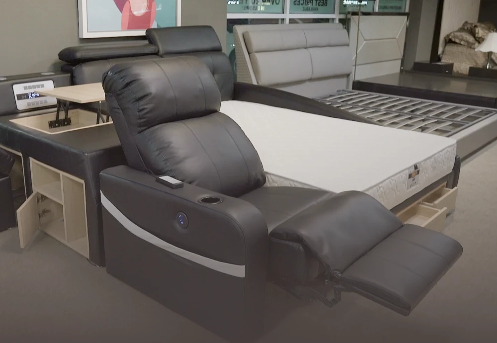 tech-friendly multifunctional couch bed combo